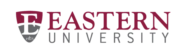 Eastern University logo.