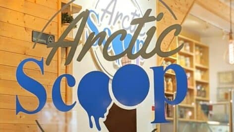 Arctic Scoop window