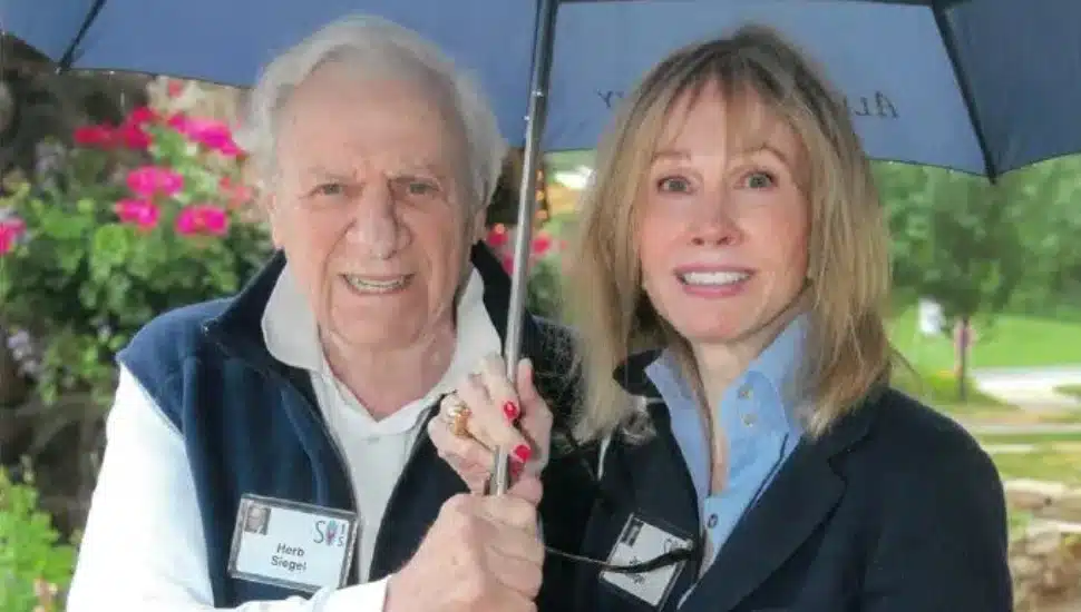 Herbert Siegel and his wife Jeanne