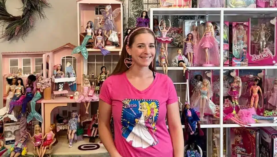 Philadelphia Teacher Rebuilds Her Childhood Collection of Barbies During Pandemic