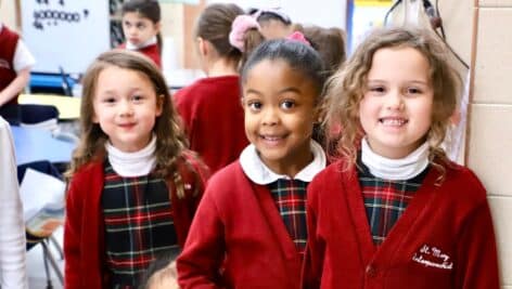 Saint Mary Interparochial School students.