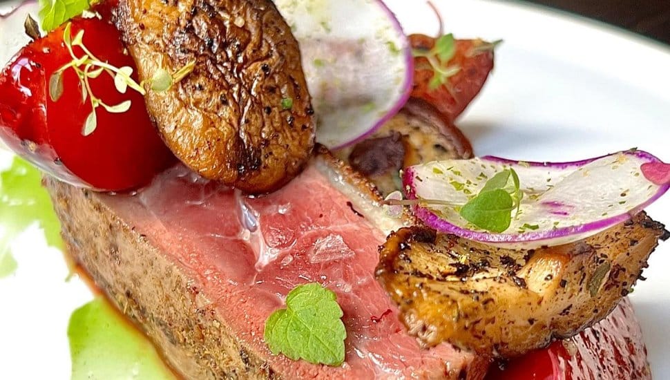 duck breast at forsythia