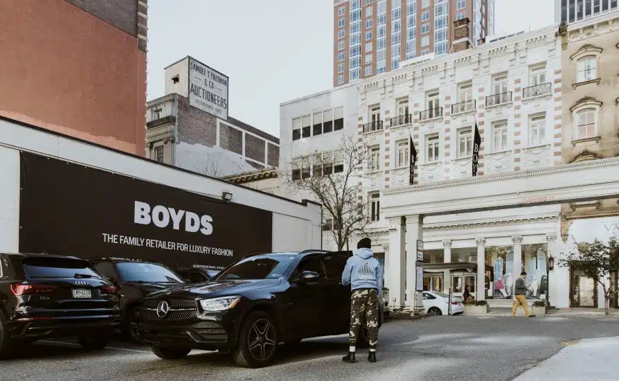 Boyds, the family retailer for luxury fashion.