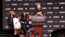 John Fetterman and his family