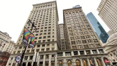 The Land Title Building on South Broad Street.