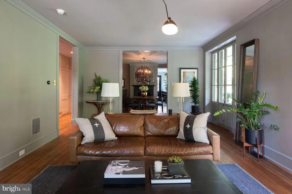 Living Room of Bell Mills Road House