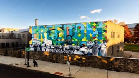 The thousands of murals across Philadelphia serve a message.