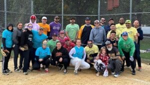 The City of Brotherly Love Softball League.