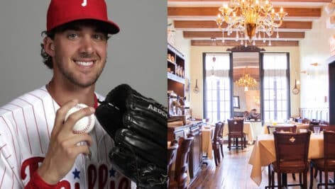 Aaron Nola is a fan of Vetri Cucina.