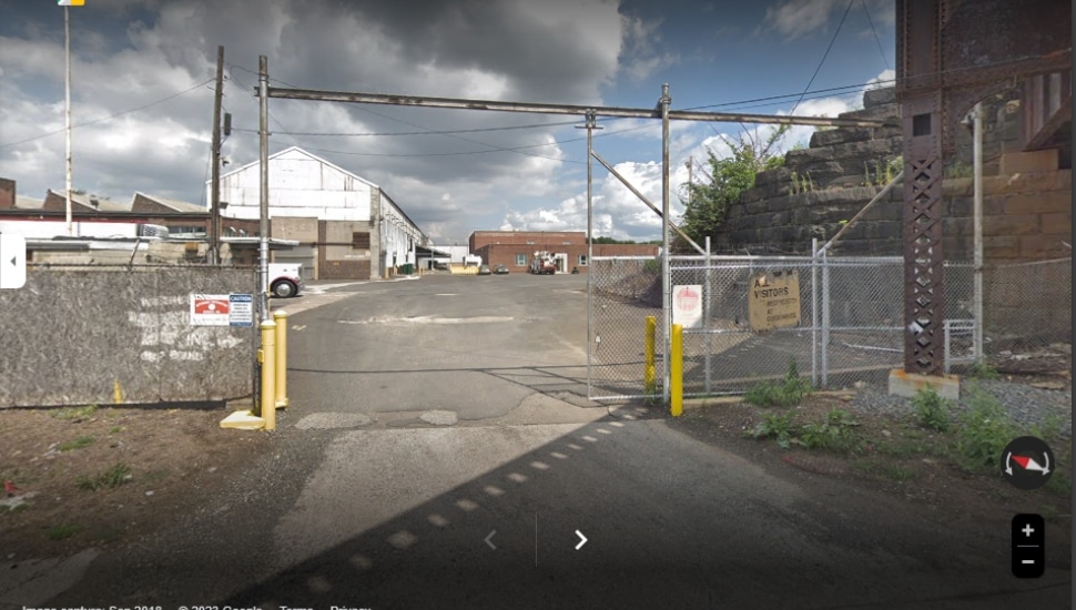 This is the Northeast Philadelphia area that a new warehouse is getting built.