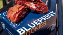 Blueprint Cookie Panthers Red Velvet Cheesecake Cookie