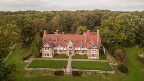 Overhead shot of Cabrini University