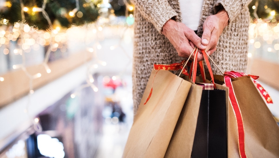 Christmas shopper