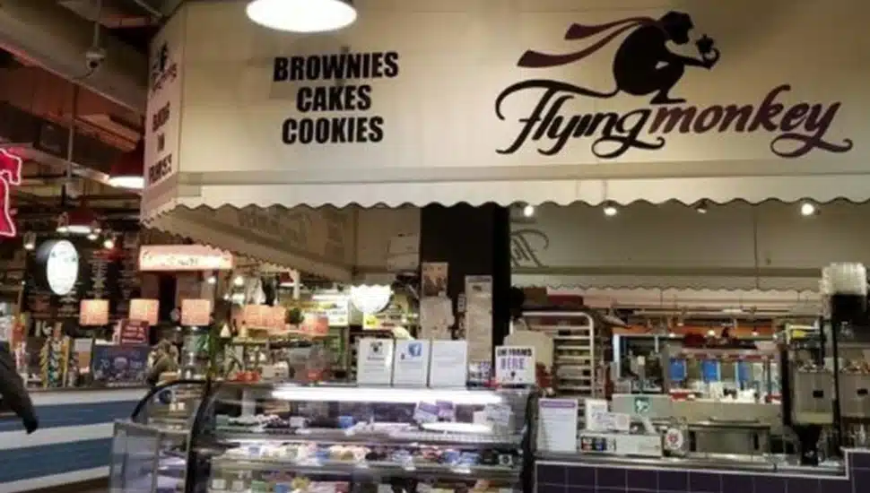 Flying Monkey Bakery in Reading Terminal Market in Philadelphia.