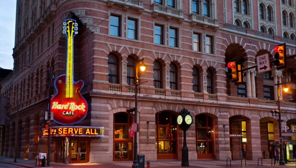 Hard Rock Cafe exterior