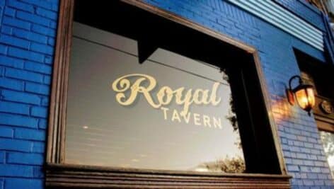 The exterior of Royal Tavern.