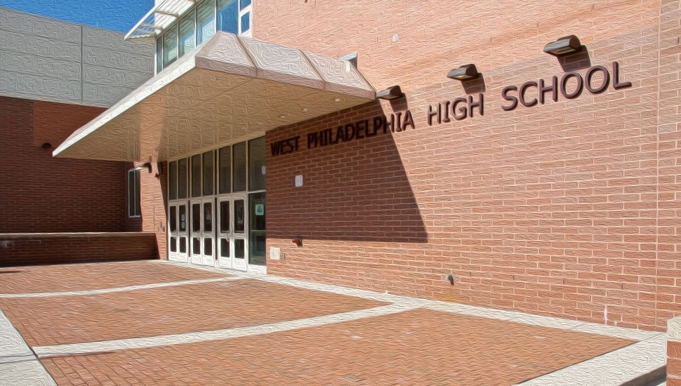 West Philadelphia High School exterior.