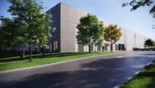 Rendering of new warehouse at Byberry site