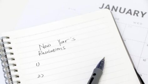 new year's resolutions