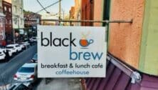 Black N Brew sign