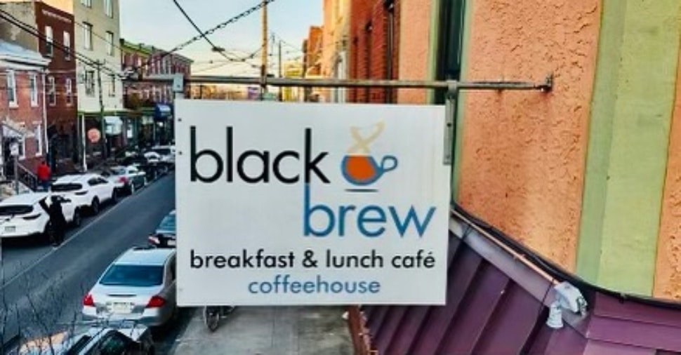 Black N Brew sign