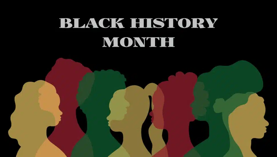 Black History Month graphic