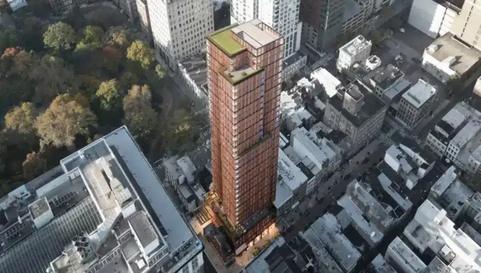 A rendering of new proposal