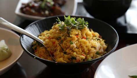 A rice dish from Buddakan