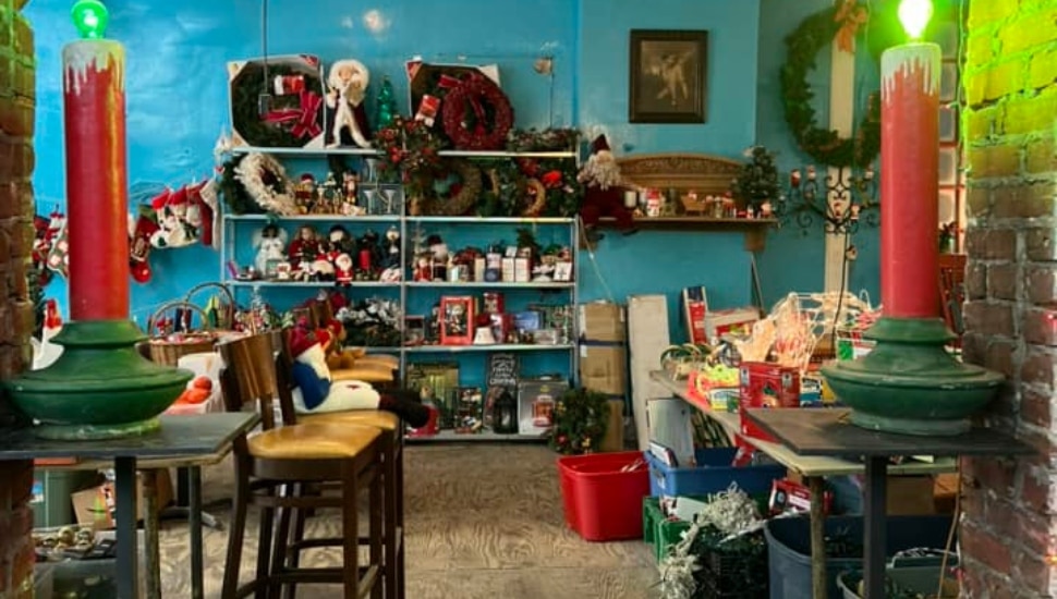 Interior of second Thunderbird Salvage store