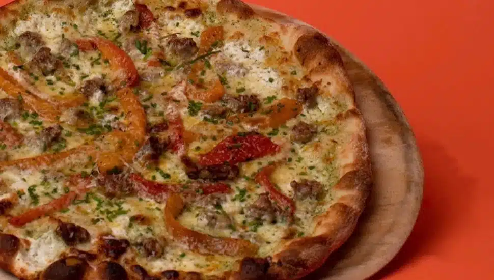 A pizza