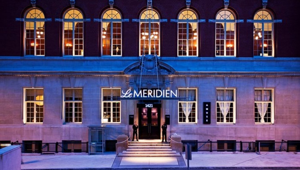 Le Meridien hotel exterior