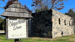 Dilworthtown Inn sign in Exton