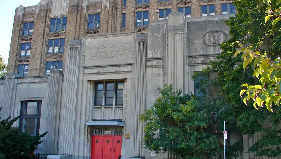 Dobbins High School exterior