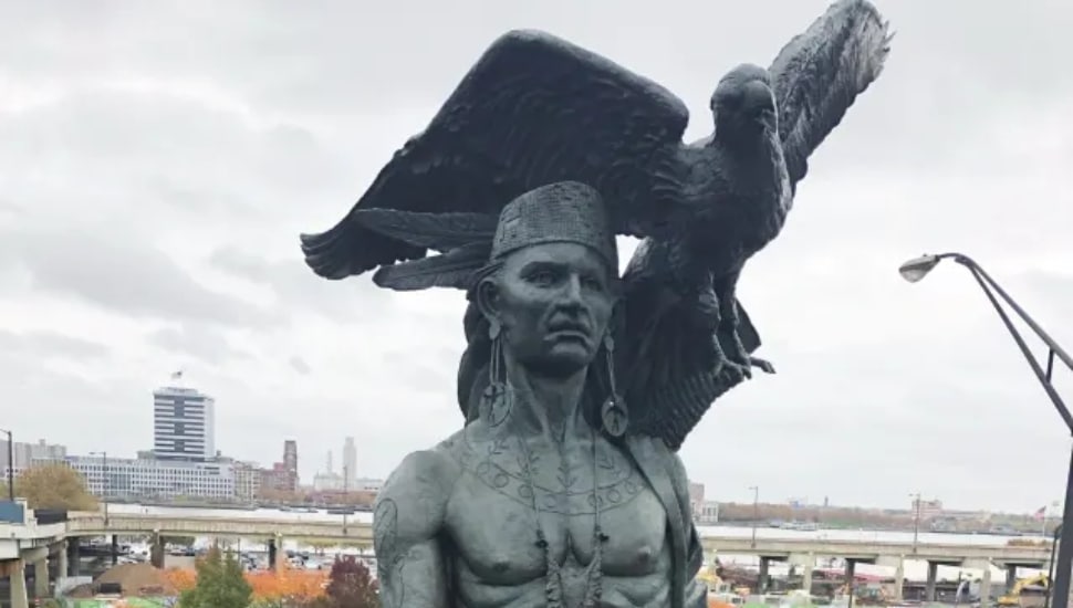 Chief Tamanend statue