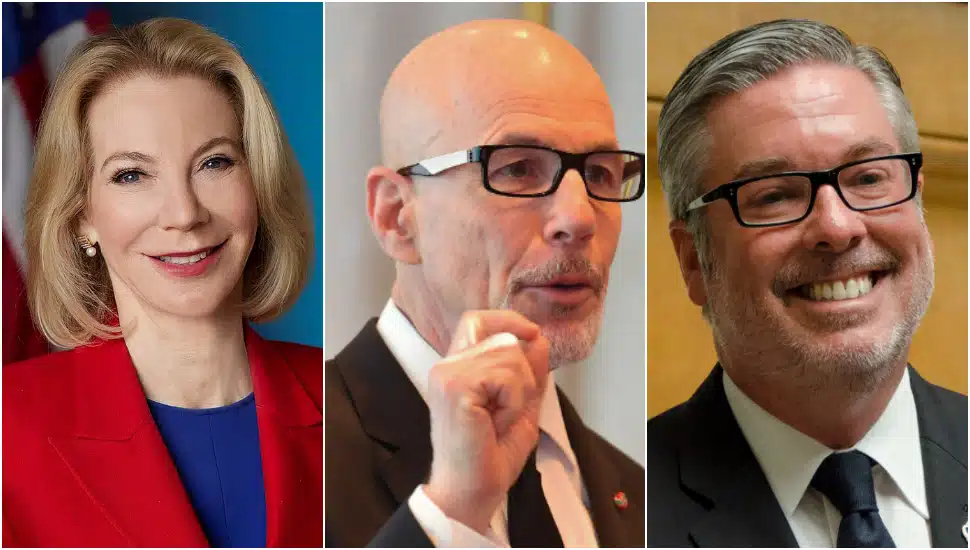 Amy Gutmann, Stephen Klasko, John Fry