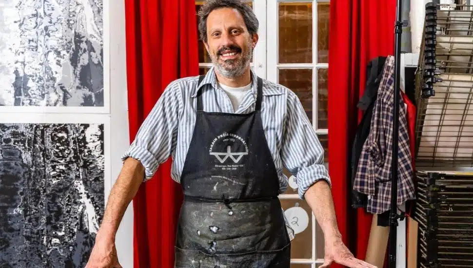 This South Philly Artist Uses Printmaking As His Muse and Shares His Techniques With Others