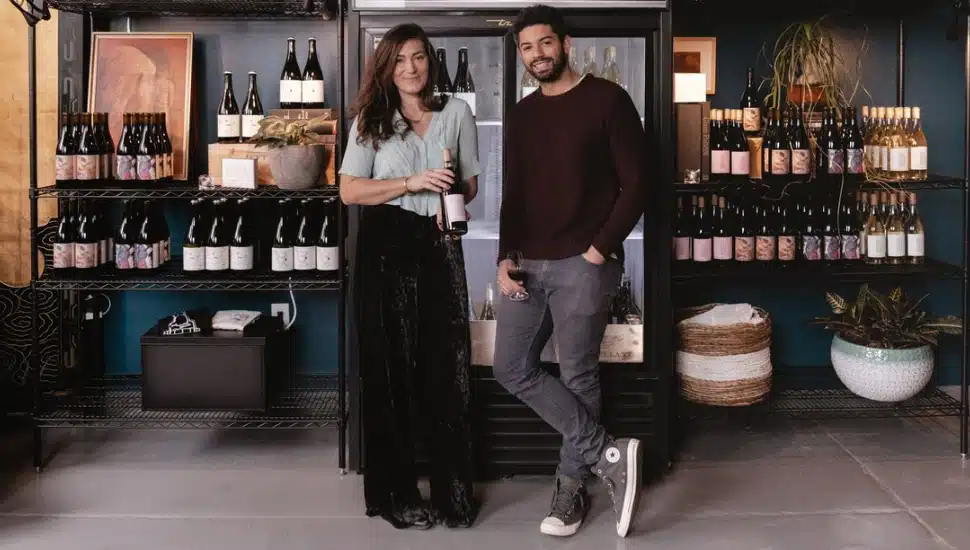 Owners of Mural City Cellars inside former location