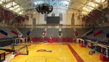 Inside The Palestra in University City.