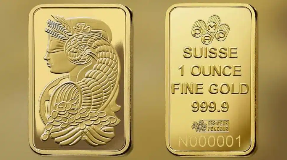Gold bar from Costco.