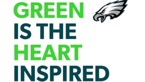 "Green is the Heart Inspired" poster