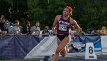 Isabella Whittaker running.