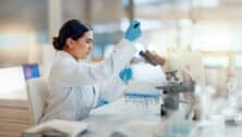 Women working in a lab.