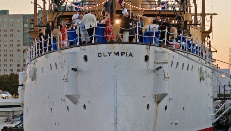 "Olympia" ship.