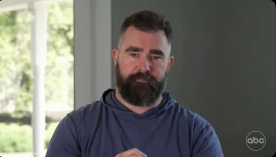 Jason Kelce Gets His Own Jeopardy! Category, Delivers Clues