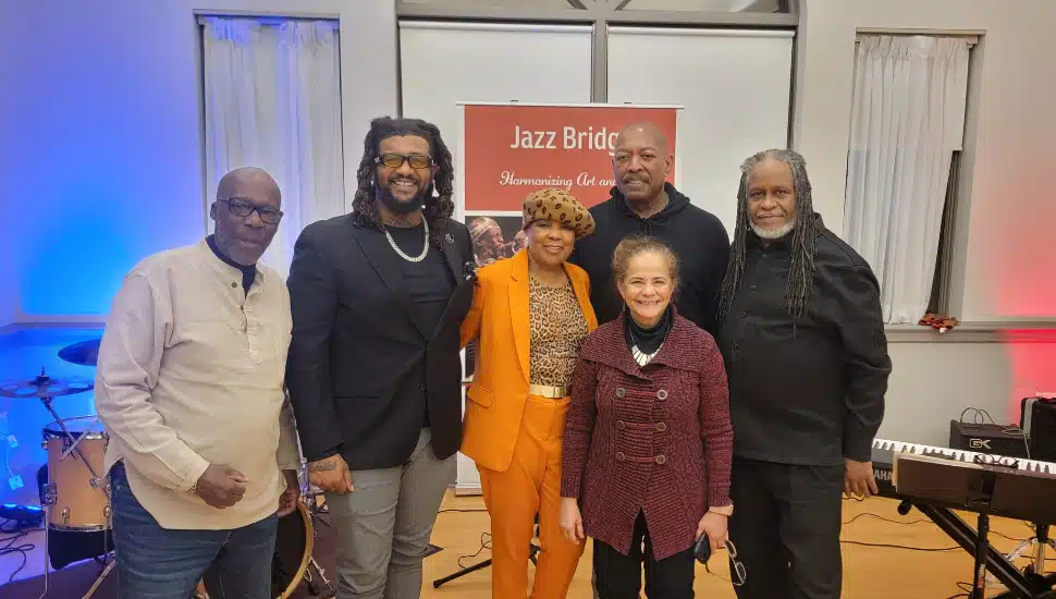 People at Jazz Bridge.