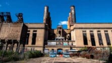 The former PECO power plants in Fishtown.