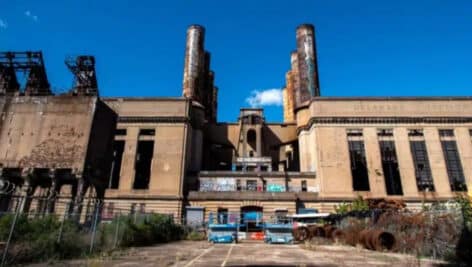 The former PECO power plants in Fishtown.