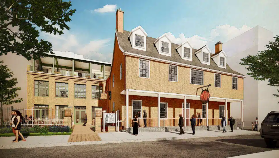 Rendering of the new Tun Tavern.