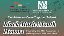 Graphic for Black Music Month Honors.