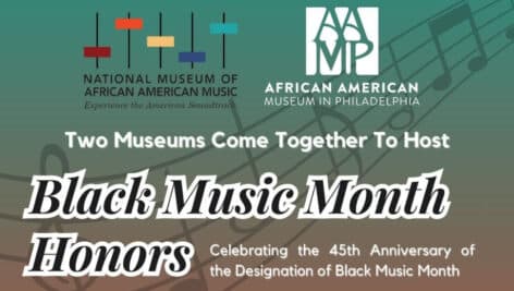 Graphic for Black Music Month Honors.